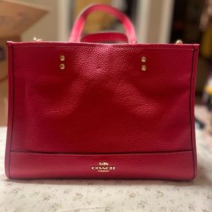 Coach Leather Dempsey Carryall